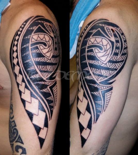 maori arm tattoo